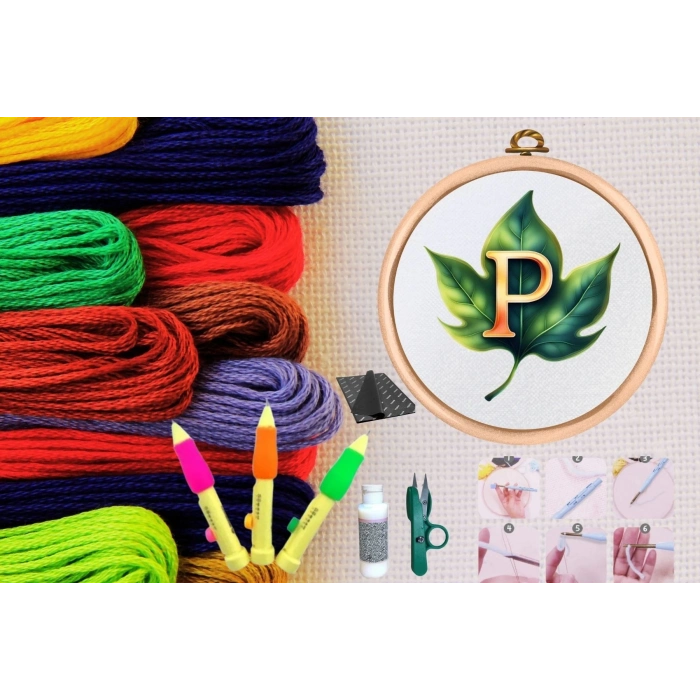 ÇOK SATAN Punch Seti Nakış Seti Kasnaklı Kendin Yap Seti Seri 85