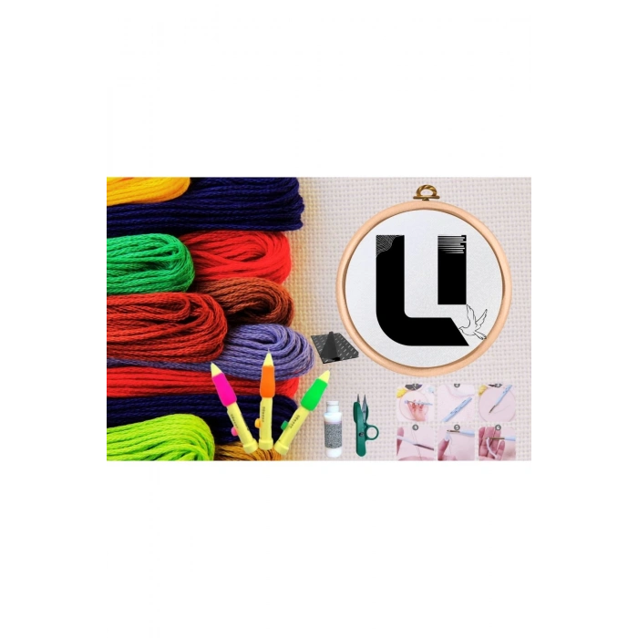 ÇOK SATAN Punch Seti Nakış Seti Kasnaklı Kendin Yap Seti Seri 91