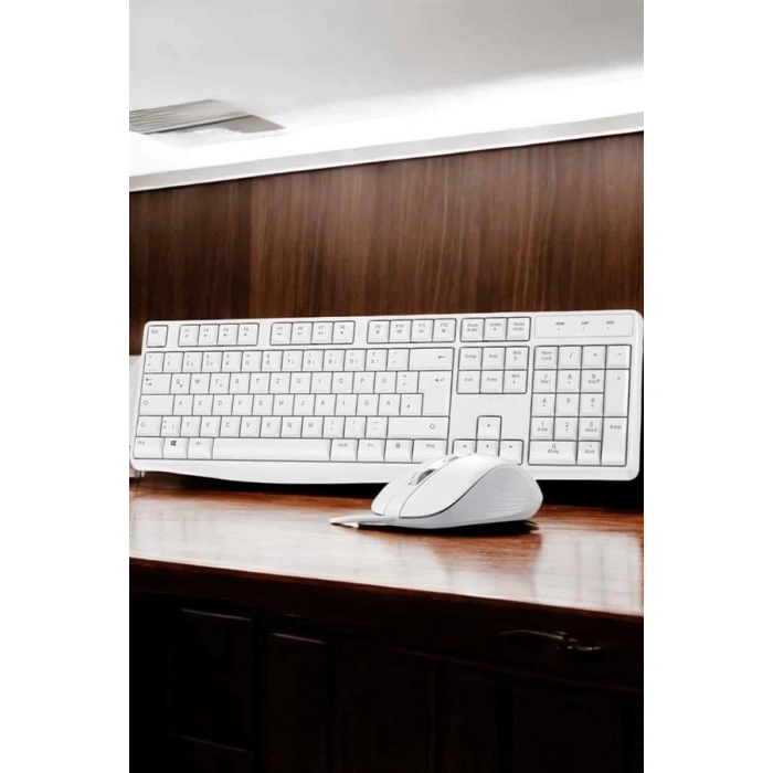 ÇOK SATAN Q Klavye Klavye ve Mouse Seti USB Girişli Kablosuz