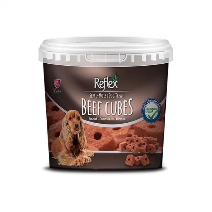ÇOK SATAN Reflex Semi Moist Biftekli Küp Köpek Ödül Maması 500 Gr