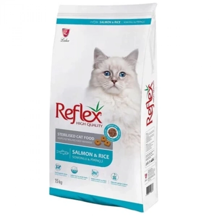 ÇOK SATAN Reflex Sterilised Somon Balıklı Kısırlaştırılmış Kedi Maması 15 Kg
