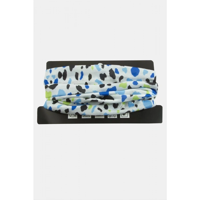 ÇOK SATAN Renkli Desenli Baff Boyunluk