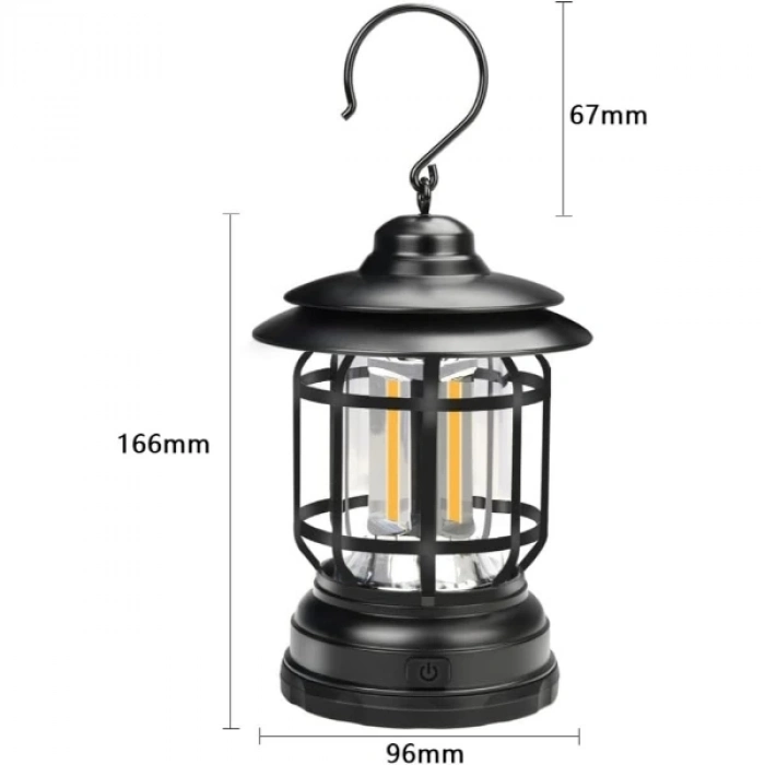 ÇOK SATAN Retro LED Kamp Lambası