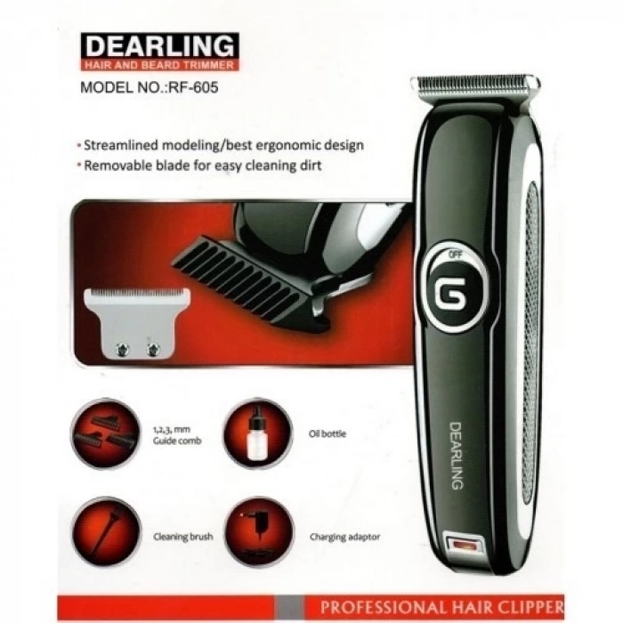 ÇOK SATAN Rf-605 Profesyonel Saç & Sakal Ense Kesme Makinesi