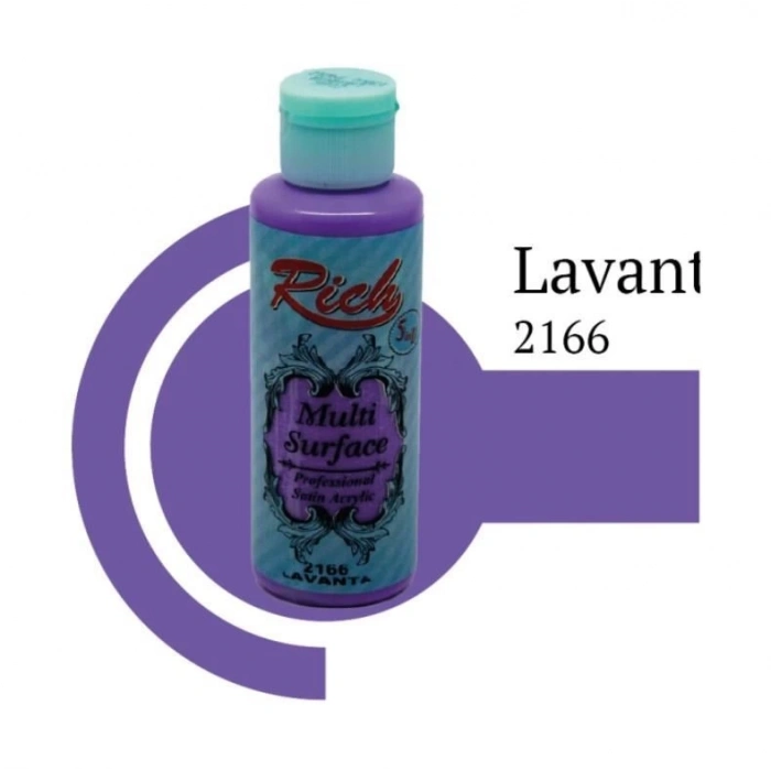 ÇOK SATAN Rich Multi Surface 2166 Lavanta Akrilik Boya 120 cc