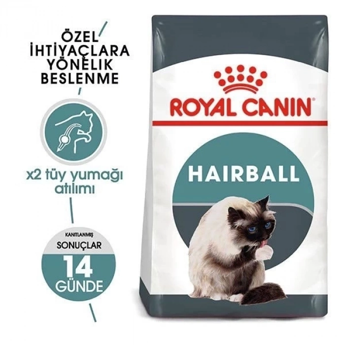 ÇOK SATAN Royal Canin Hairball Tüy Yumağı Önleyici Yetişkin Kedi Maması 2 Kg