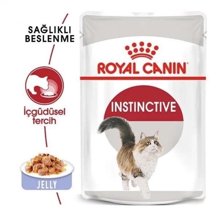 ÇOK SATAN Royal Canin İnstınctive Jelly Pouch Konserve Kedi Maması 85 Gr
