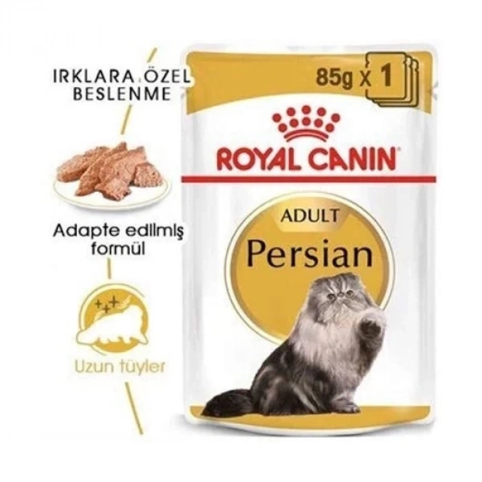 ÇOK SATAN Royal Canin Persian Adult İran Kedisi Pouch Konserve Kedi Maması 85 Gr