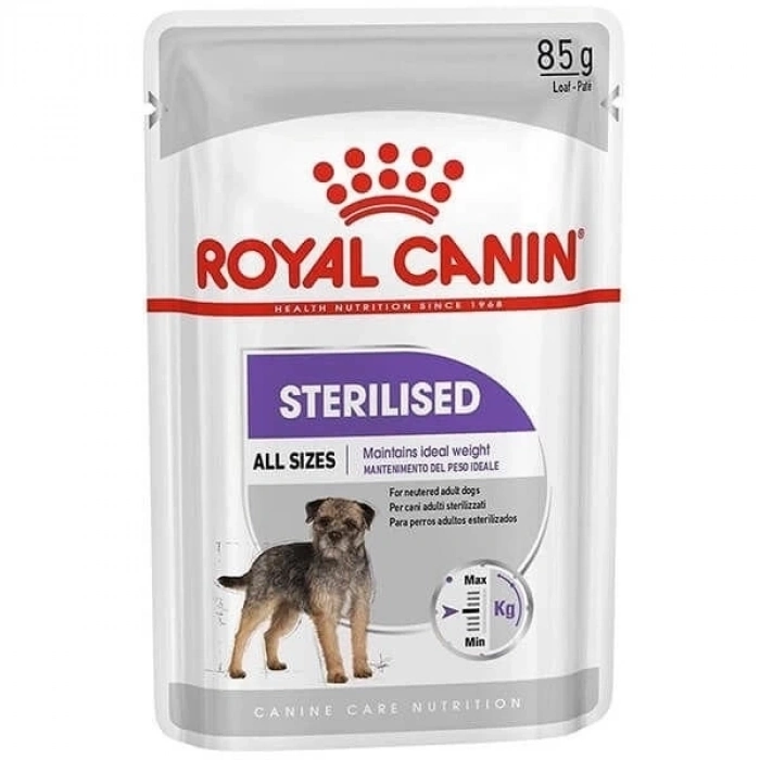 ÇOK SATAN Royal Canin Sterilised Pouch Konserve Köpek Maması 85 Gr