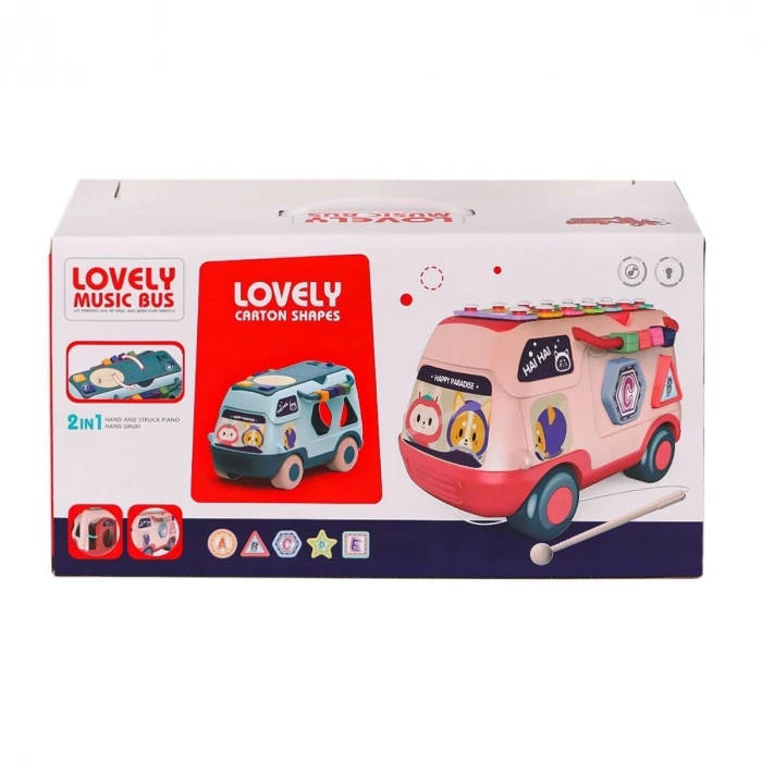 ÇOK SATAN RT980 Eğitici Bultak Işıklı Müzikli Otobüs