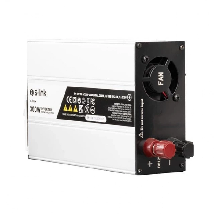 ÇOK SATAN S-link Sl-300w 300w Dc12v-ac230v Çakmaktan Power İnverter