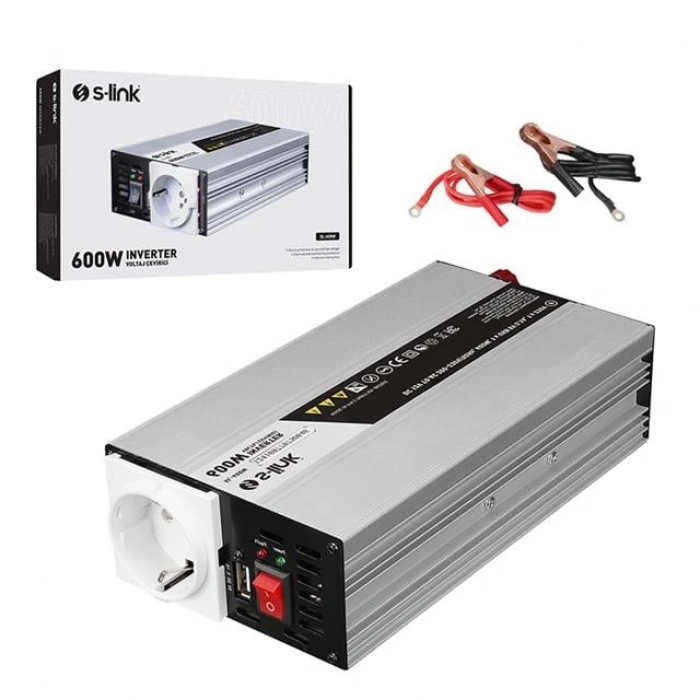 ÇOK SATAN S-link Sl-600w Dc12v-ac230v 600w İnverter