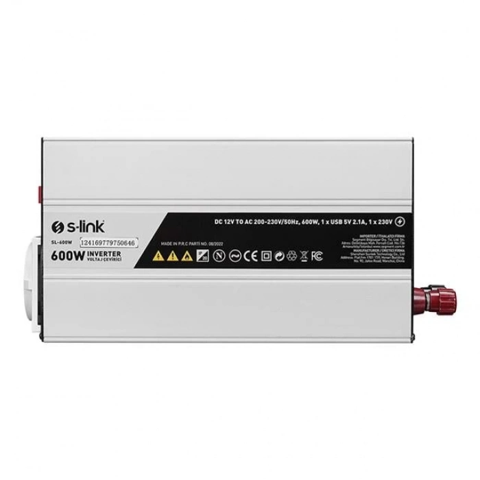 ÇOK SATAN S-link Sl-600w Dc12v-ac230v 600w İnverter