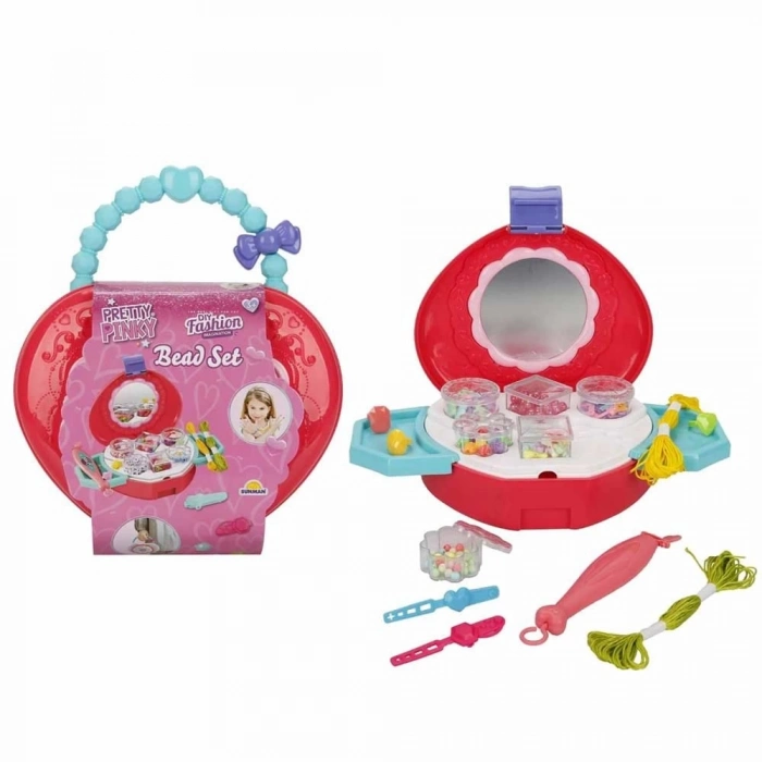 ÇOK SATAN S00003661 HOBİ BONCUK YAPIMI KULPLU ÇANTA -SUN