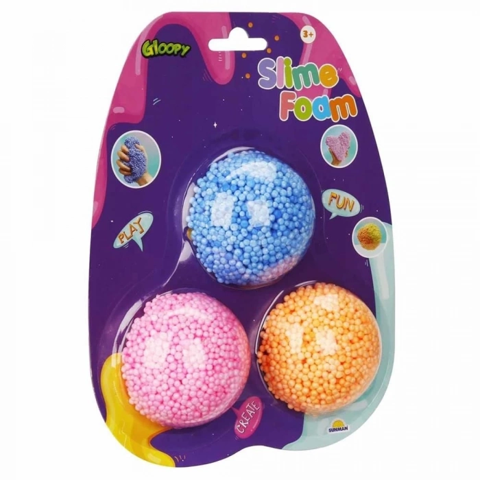 ÇOK SATAN S00003740 SLİME KÖPÜK 3 LÜ 2,5GR KRTL -SUN