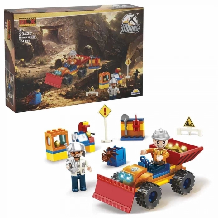 ÇOK SATAN S00004416 BLX MİNİNG SET 2FGR 104 PRÇ LEGO -SUN