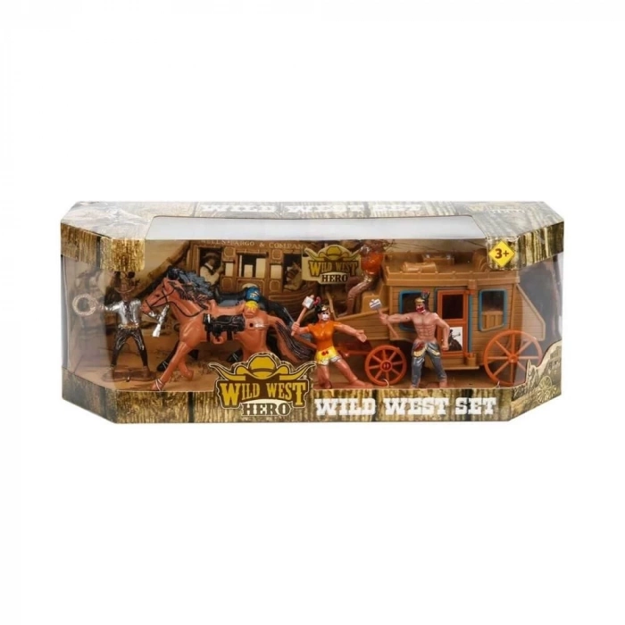 ÇOK SATAN S00077116 Kovboy Oyun Set - Kızılderili At -1 Adet Stokta Olan Gönderilir