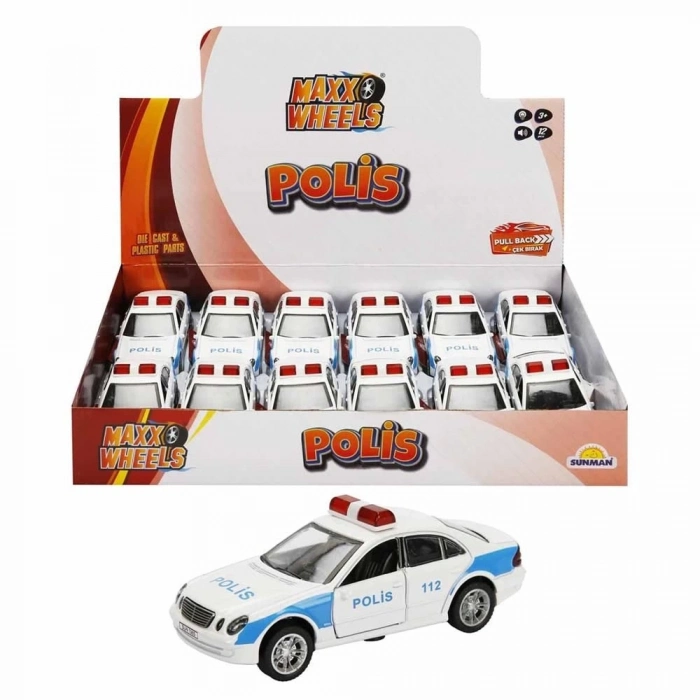 ÇOK SATAN S01003427 MXX DC 1/32 ARABA POLİS SES/IŞIK -SUN