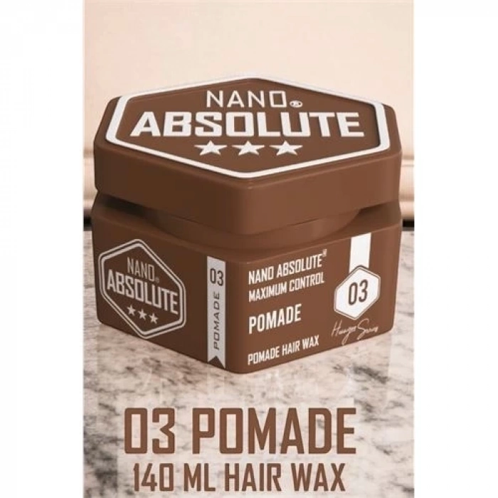 ÇOK SATAN Saç Wax Pomade Wax Zor Şekle Giren Saçlar ve Parlak Absolute Professional