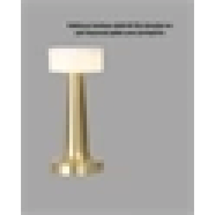 ÇOK SATAN Şarj Edilebilir LED Masa Lambası – USB Girişli, Metal Yapı