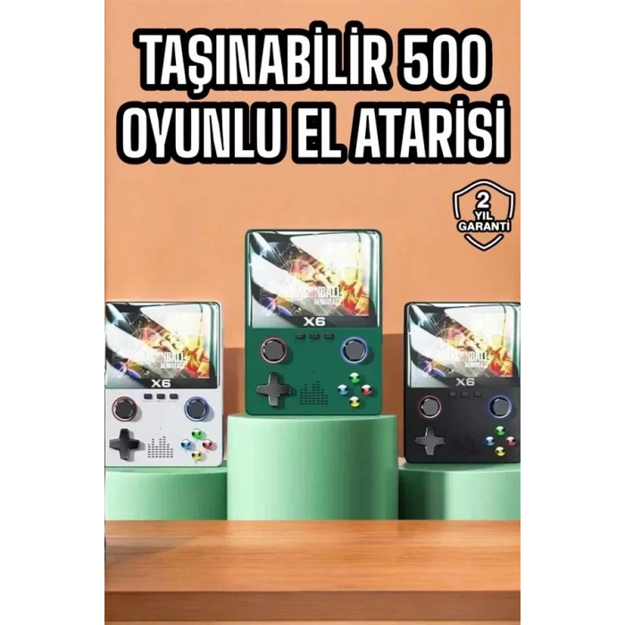 ÇOK SATAN Şarjlı El Atarisi 3.5 İnç Ekran Kitap Okuma, Müzik Dinleme Ve Video İzleme