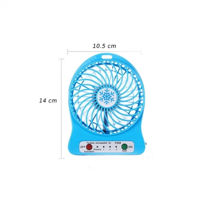 ÇOK SATAN Şarjlı Masaüstü Vantilatör
