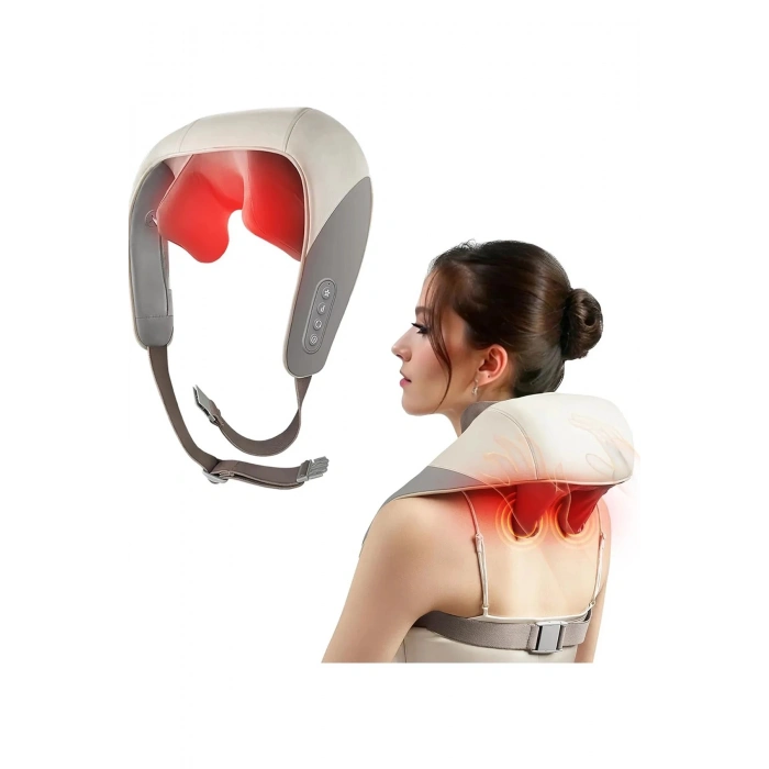 ÇOK SATAN Şarjlı Ovmalı Isıtmalı Masaj Aleti Insan Eli Yoğurma Hissi