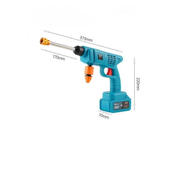 ÇOK SATAN Şarjlı Ve Yüksek Basınçlı Oto Yıkama Makinesi Ve Sulama Tabancası Bahçe Yıkama Makinesi