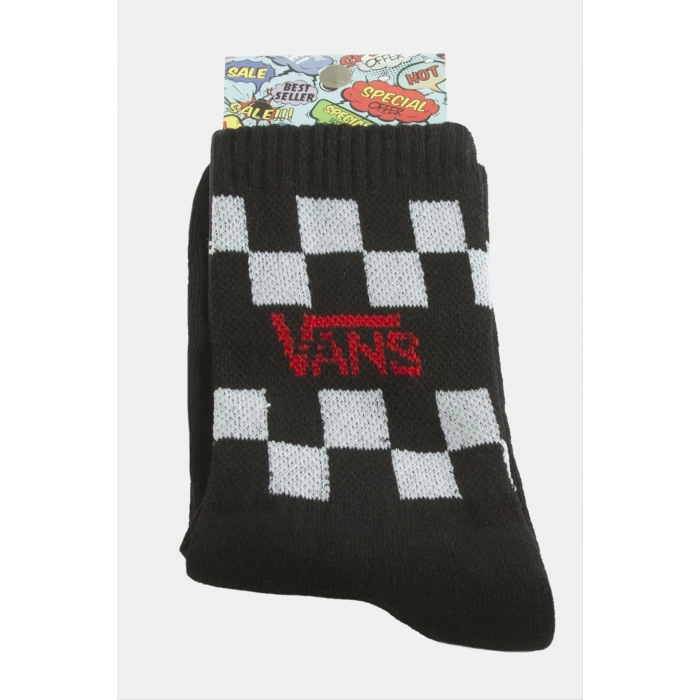 ÇOK SATAN Satranç Desenli Kolej Çorap 8*28