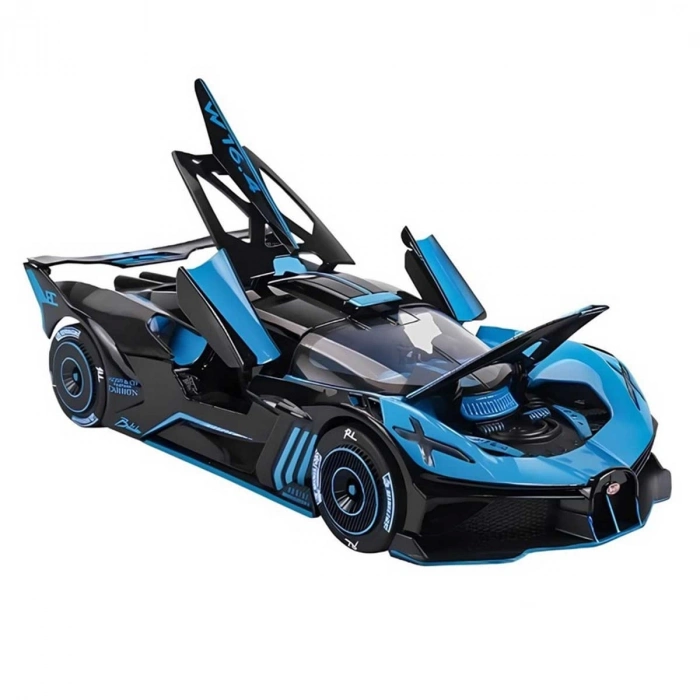 ÇOK SATAN Şeffaf Kutuda Metal Lamborjini Araba