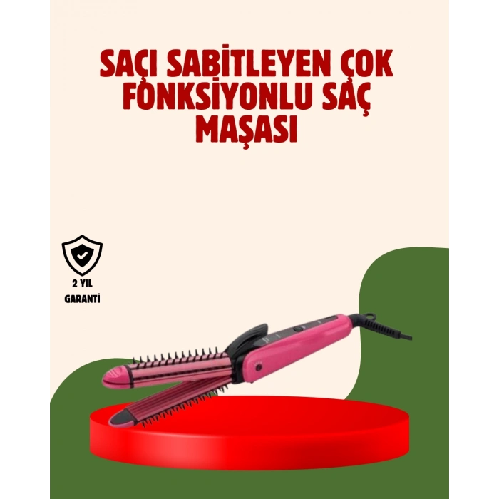 ÇOK SATAN Seramik Kaplama Saç Şekillendirici | Dalga ve Düzleştirme