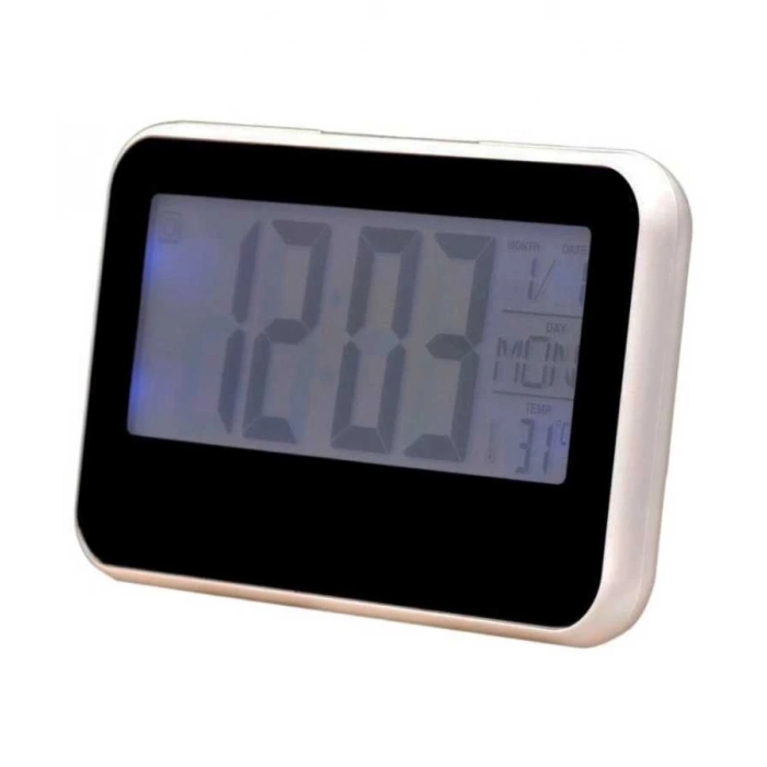 ÇOK SATAN Sese Duyarlı Masa Saati Dijital Termometre Isı Sıcaklık Ölçer