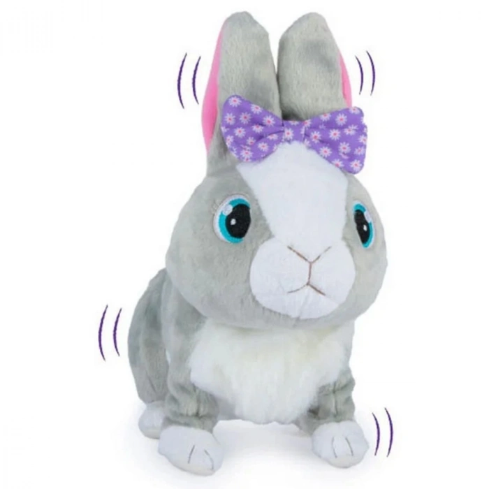 ÇOK SATAN Sesli ve Hareketli Peluş Tavşan Betsy