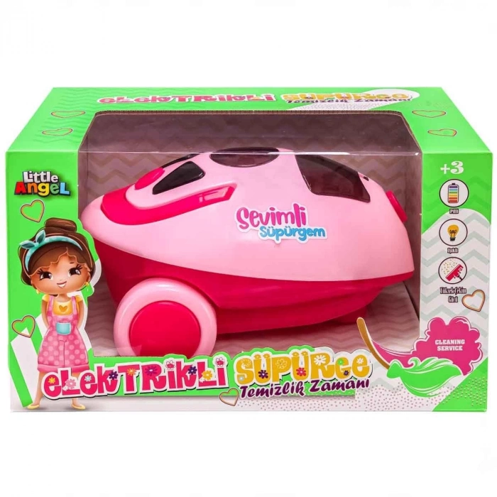 ÇOK SATAN Sevimli Süpürgem Pilli Elektrik Süpürgesi