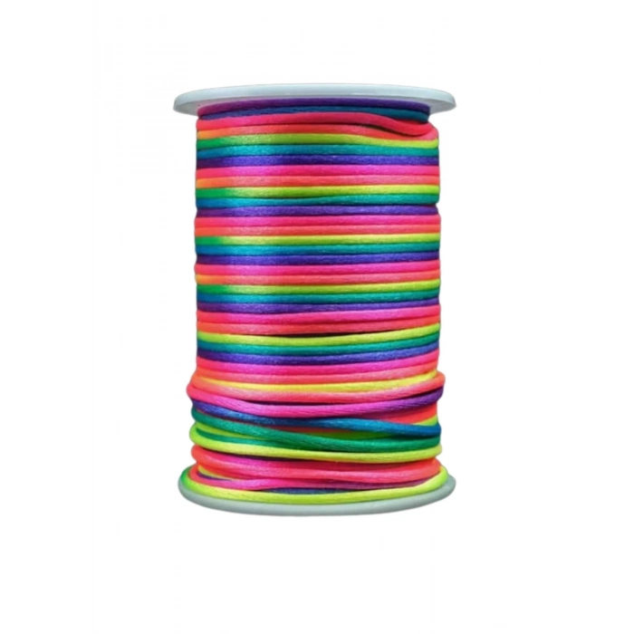 ÇOK SATAN Sıçan Kuyruğu İp 2 mm Karışık 90 mt