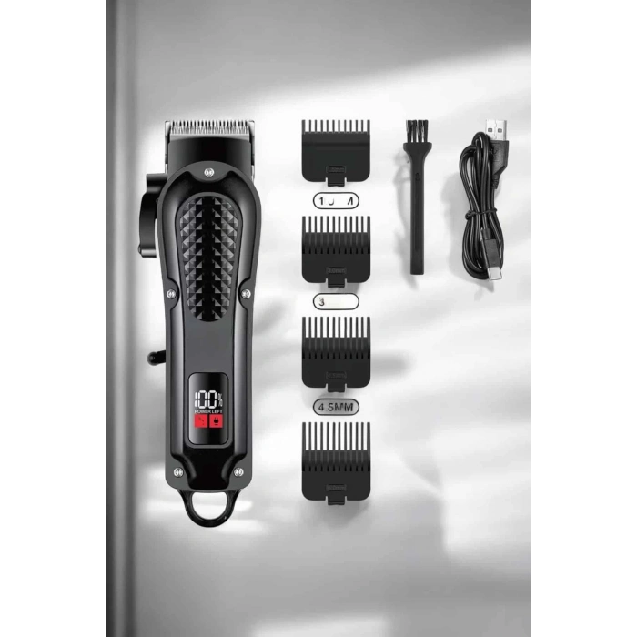 ÇOK SATAN Sıfır Tıraş Makinesi Dijital Göstergeli Paslanmaz Çelik Bıçaklı Taşınabilir