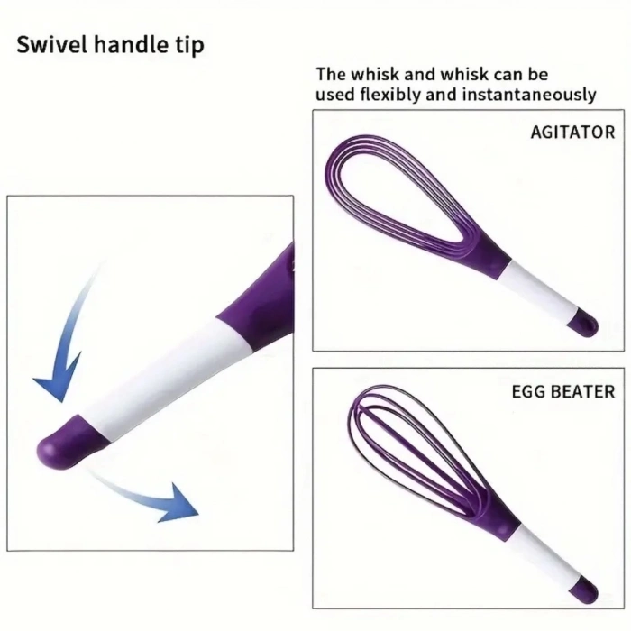 ÇOK SATAN Silikon Saplı 2 İşlevli Çırpıcı (balon Ve Düz)