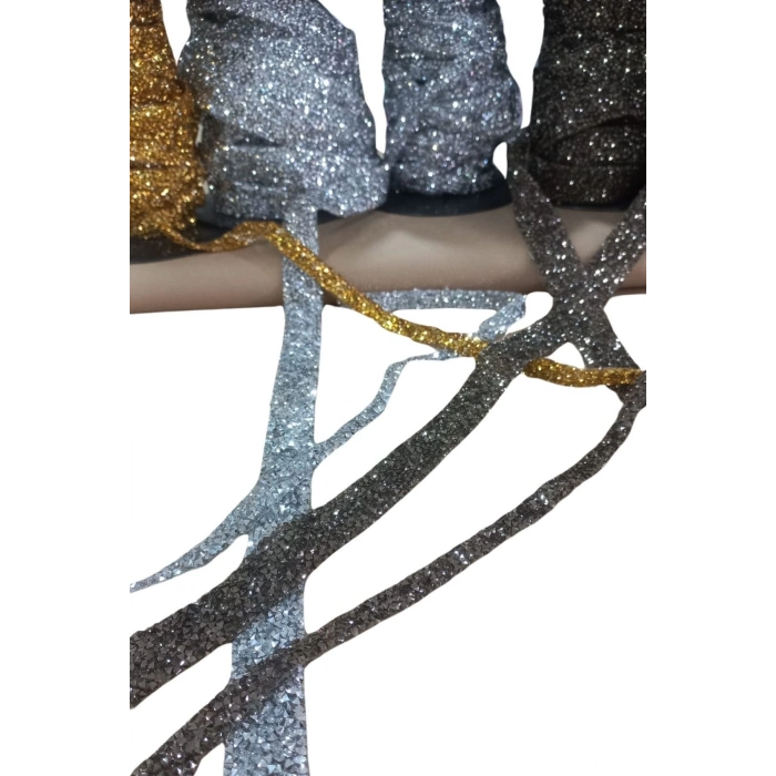 ÇOK SATAN Silikonlu Yapıştırma Taş 1 cm Siyah 5 Metre