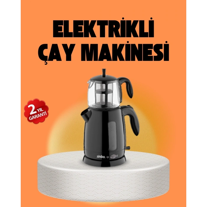 ÇOK SATAN Sinbo STM 5840 Elektrikli Çay Makinesi 1800 Watt 1,7 Litre