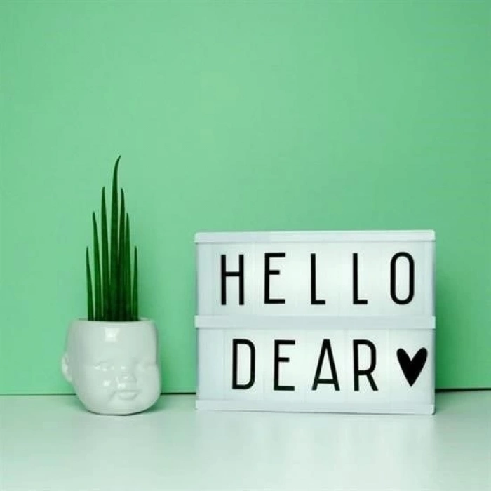 ÇOK SATAN Sinematik Lightbox Dekorasyon Aydınlatma Aksesuarları (A5 Boyut)