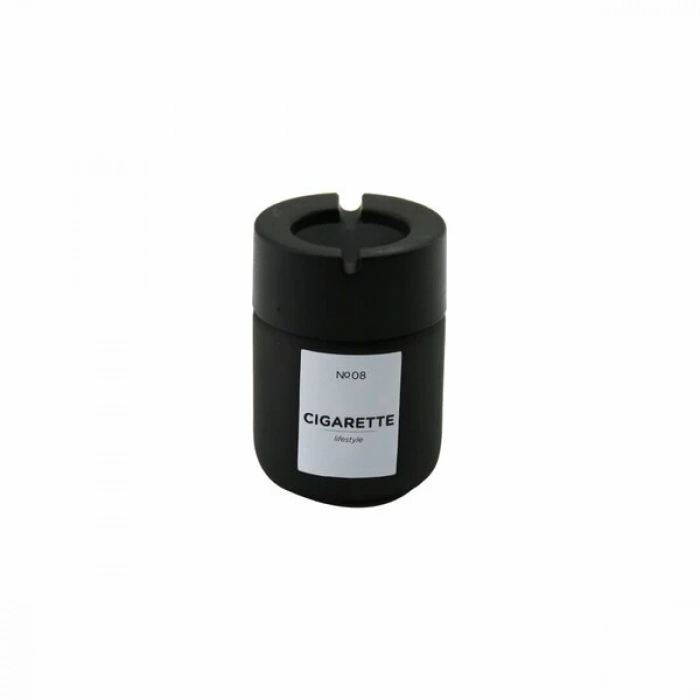 ÇOK SATAN Siyah Cam Küllük