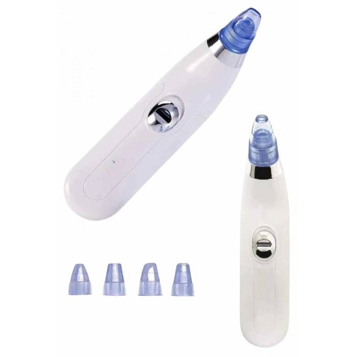 ÇOK SATAN Siyah Nokta Temizleme Cihazı 4 Başlıklı Vakumlu Pilli Ölü Deri Arındırma