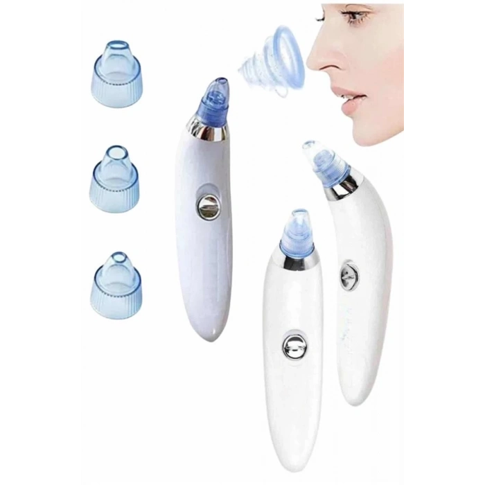 ÇOK SATAN Siyah Nokta Temizleme Cihazı 4 Başlıklı Vakumlu Pilli Ölü Deri Arındırma