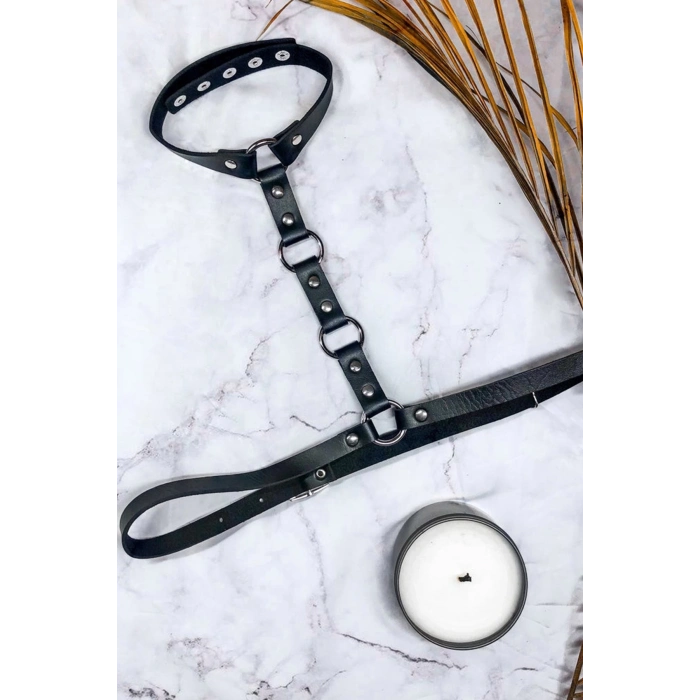 ÇOK SATAN Siyah Seksi Fantazi Harness 1016