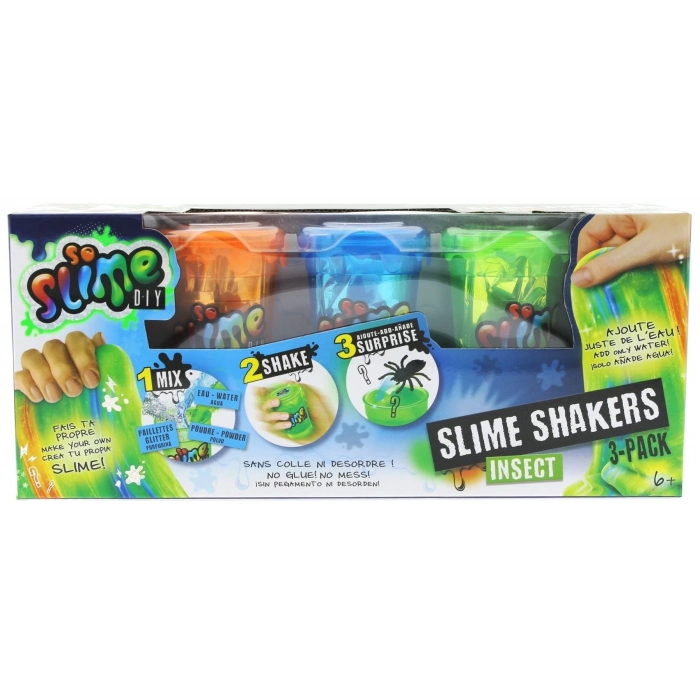 ÇOK SATAN Slime Shaker İnsect Üçlü Paket