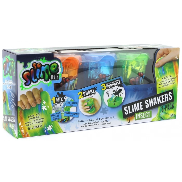 ÇOK SATAN Slime Shaker İnsect Üçlü Paket