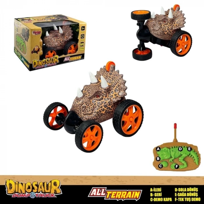 ÇOK SATAN SM-689-31,32 U/K IŞIKLI DİNOZOR ARABA -VRD