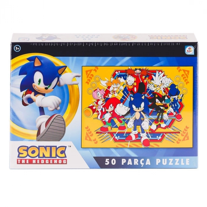 ÇOK SATAN SO0051 Sonic 50 Parça Puzzle -Laçokids