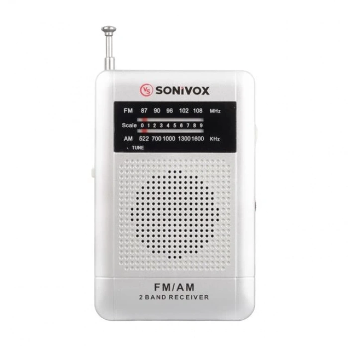 ÇOK SATAN Sonivox Vs-r115 Analog Radyo Gümüş Renk
