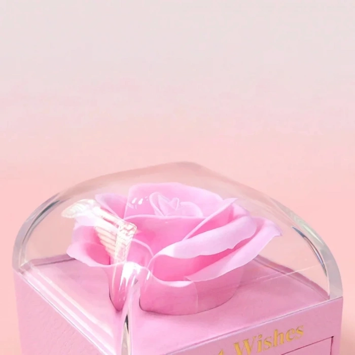 ÇOK SATAN Sonsuzluk Gül Tasarımlı Takı Kutusu